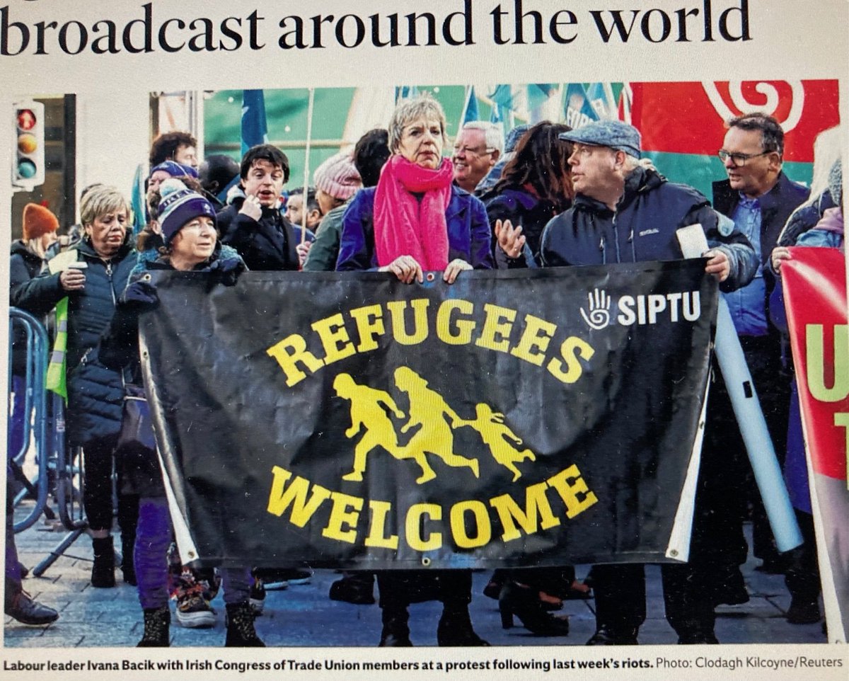 Say it loud and say it proud Refugees are Welcome in Ballsbridge !!!

#BallsbridgeWelcomesRefugees 
#BallsbridgeForAll 
#IrelandisFull