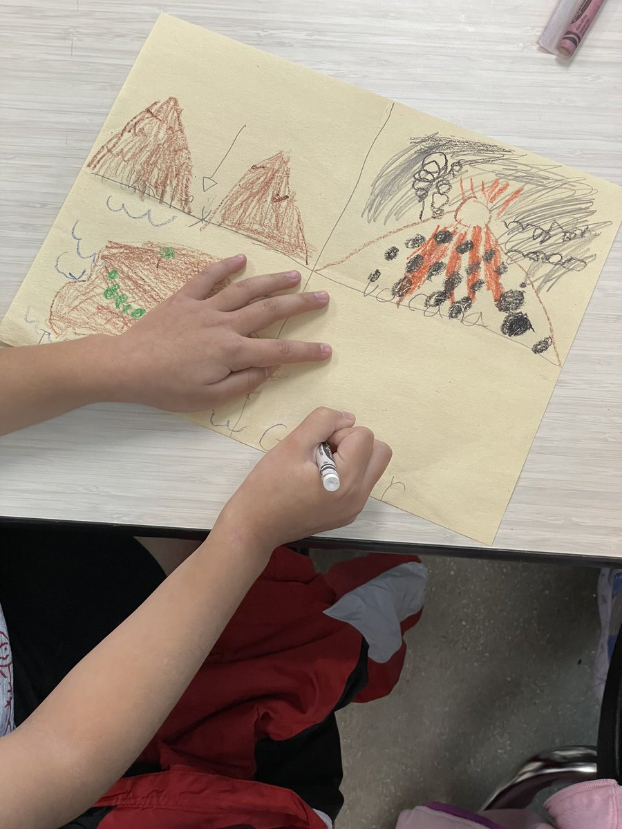 Loving our landform learning!! 🌄 We researched fascinating landforms worldwide and picked our dream formations to recreate. We even researched the unique landforms specific to our home state! What's your favorite landform, and where would you have to travel to see it? 🏞️