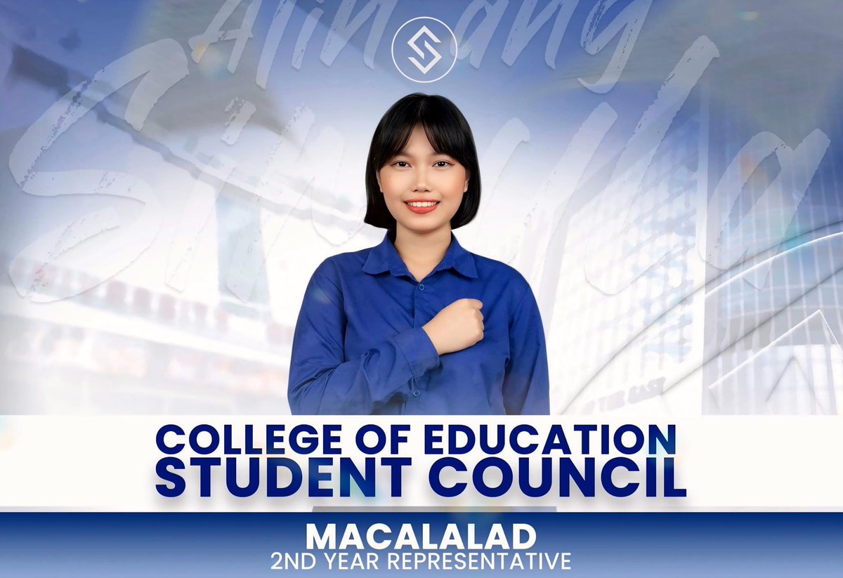 UESandigan's tweet photo. 𝗔𝗻𝗴 𝗶𝗻𝘆𝗼𝗻𝗴 𝗺𝗮𝗹𝗮𝗹𝗮𝗽𝗶𝘁𝗮𝗻, 𝗠𝗮𝘀𝗮𝘀𝗮𝗻𝗱𝗮𝗹𝗮𝗻, 𝗝𝗔𝗦𝗧 𝗥𝗜𝗚𝗛𝗧 𝗵𝗲𝗿𝗲!

𝐀𝐧𝐠 𝐢𝐧𝐲𝐨𝐧𝐠 𝐬𝐮𝐬𝐮𝐧𝐨𝐝 𝐧𝐚 𝐂𝐄𝐃𝐔𝐂 𝐒𝐭𝐮𝐝𝐞𝐧𝐭 𝐂𝐨𝐮𝐧𝐜𝐢𝐥
𝟮𝗻𝗱 𝘆𝗲𝗮𝗿 𝗥𝗲𝗽𝗿𝗲𝘀𝗲𝗻𝘁𝗮𝘁𝗶𝘃𝗲: Jasmine MACALALAD

#AtinAngSimula
#AngSand7gan https://t.co/jDcSVXIRMG