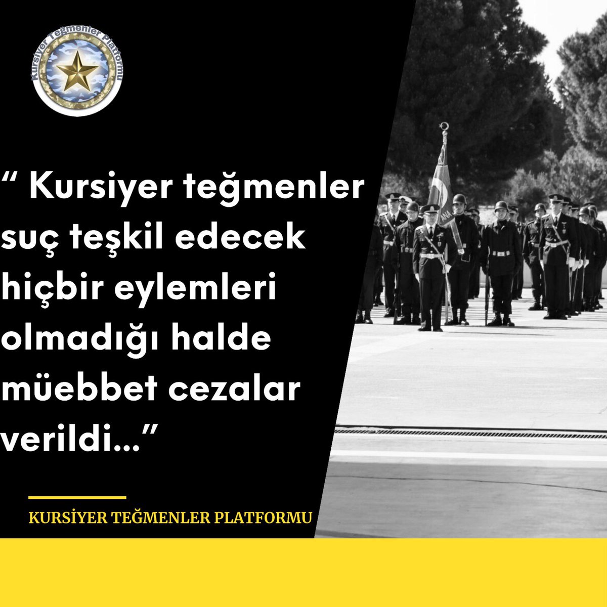 @AdaletNobetii 1 Nisan’dan buyana @adalet_bakanlik önünde kararlılıkla devam ediyor. @yilmaztunc İsteğimiz temel evrensel hukuk ilkeleriyle karar veren, bağımsız ve tarafsız olan Adalet sisteminin varlığıdır! @AYMBASKANLIGI #KursiyerTeğmenlereÖzgürlük Oğlumu istiyorum.