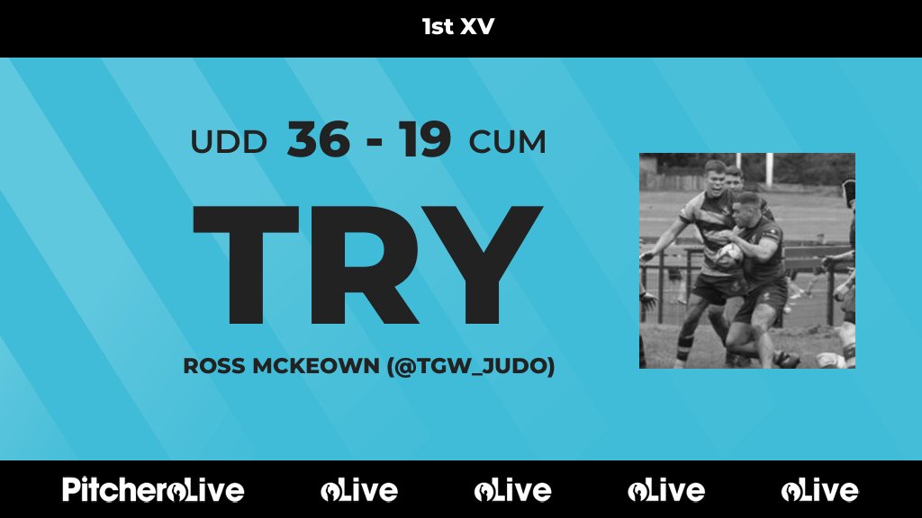71': Ross McKeown (@TGW_Judo) scores for Uddingston RFC 🙌 #UDDCUM #Pitchero pitchero.com/clubs/uddingst…
