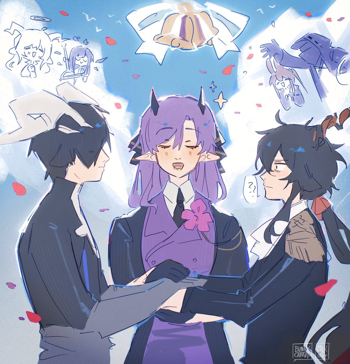 Read the event, I get it now. Will now proceed to devour every Ebenholz/Lessing fic I find on ao3
.
#Arknights