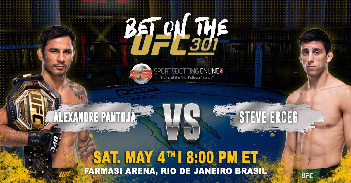 Bet UFC 301!! 🥊💥💪🤩

ALEXANDRE PANTOJA VS STEVE ERCEG

buff.ly/3ySc6CY

#UFC #UFCbettings #sportsbettingexpert #bestbetstoday #bettingtips #sportsbettingonline #SBO