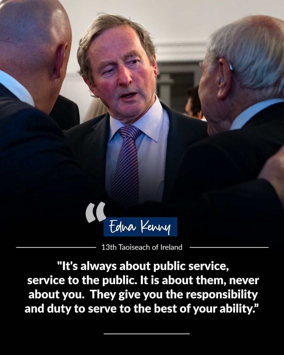 We cannot wait to hear such wise words again from our good friend @EndaKennyTD at the next IDU Forum 2024 in Washington D.C.! If you want to listen to former, current and future leaders like Taoiseach Kenny, join us!