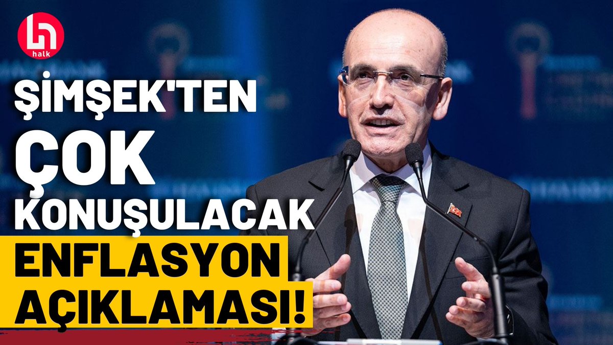Mehmet Şimşek'ten çok konuşulacak Türkiye enflasyonu değerlendirmesi!

Ekrem Açıkel (@ekremacikel) ile #HaftaSonuAnaHaber
youtu.be/XAbkE3ddP-I