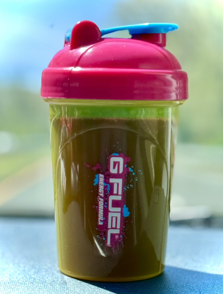 Sour Pixel Potion for the drive from Maine to Virginia. What’s in your cup? @GFuelEnergy @GammaLabs Code Davirus FTW! @DaVirusOfficial