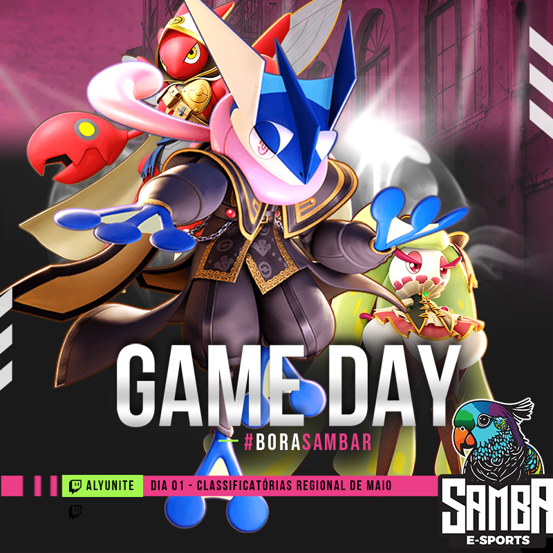 sambaesports's tweet photo. Logo mais a partir das 13h começa o Regional Brasileiro de Pokémon Unite! Vamos com tudo em busca do TOP 16 para classificar para a próxima etapa! #BoraSambar

Acompanhe em: https://t.co/tSxTfx7FNU https://t.co/9rI2lxJsPs