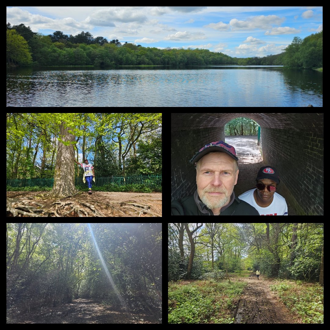 A lovely 8 mile circular walk around #SuttonPark today. Last time I did this one was over 45 years ago (when I did 2 perimeter laps for charity) 🤗🚶‍♂️🚶🏾‍♀️👌