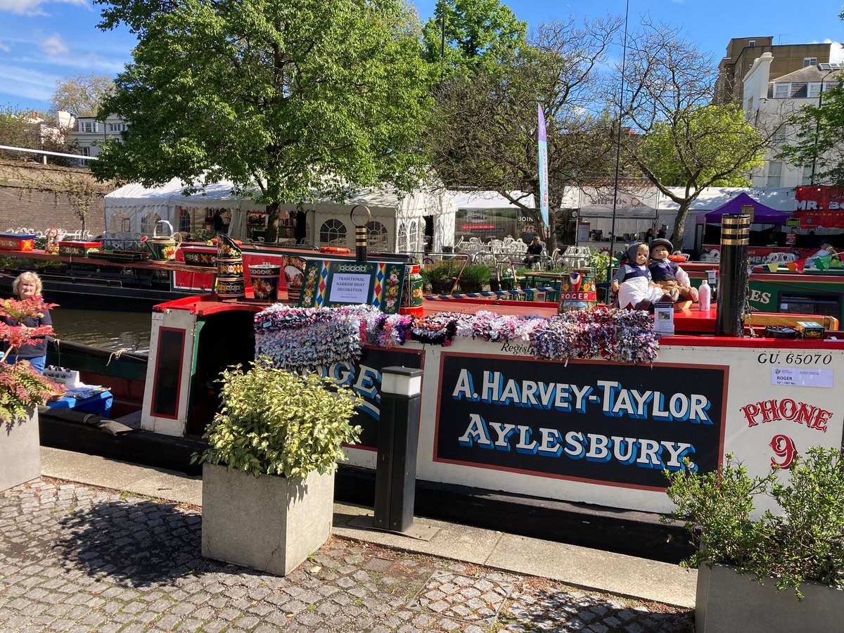 Our historic boat Roger looking glorious in the sunshine at Cavalcade. Worth the journey from Ricky. #boats #history #boatlife #boating #heritage