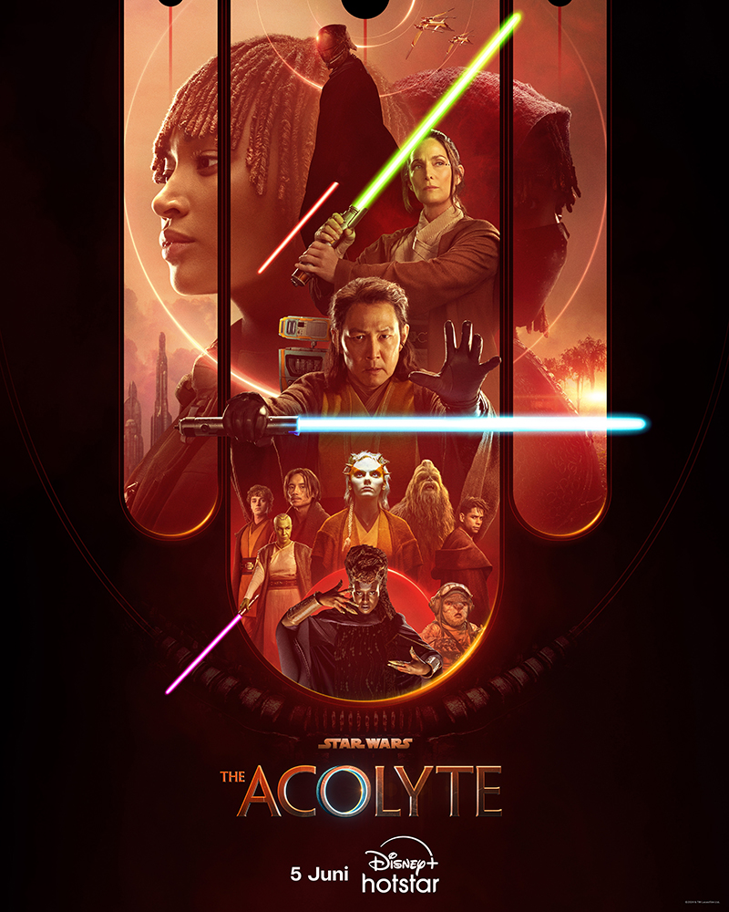 Streaming dua episode premiere serial original Star Wars: #TheAcolyte satu bulan lagi, eksklusif di #DisneyPlusHotstarID.