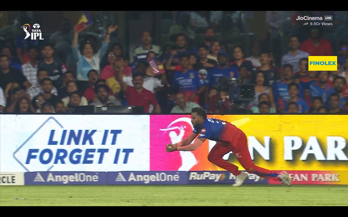 WHAT A CATCH BY VYSHAK...!!!

- One of the best in IPL 2024.