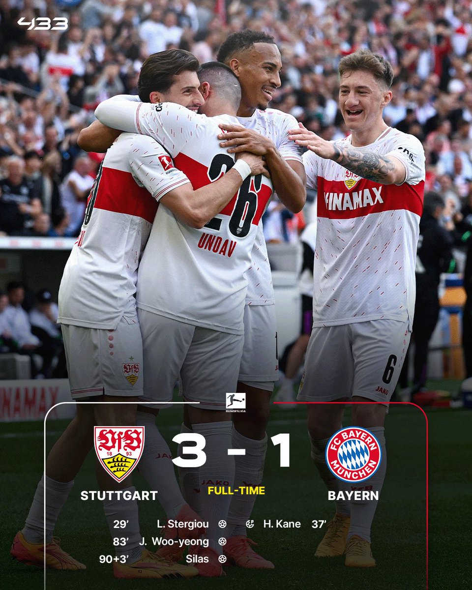 Stuttgart get a famous W against Bayern 🔥