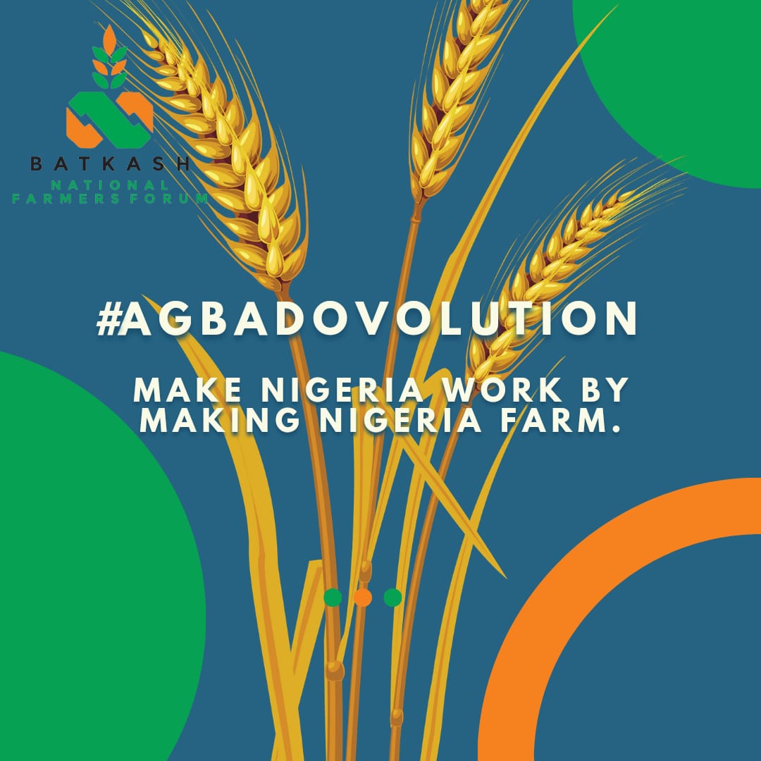 #Agbatoken 
@agbadovolution Technologies Powered @agbatoken will be the Ultimate Nigeria Agricultural Productivity Financing Solution to a Lasting overall Massive Jobs Creation, Food Security, Economic Sustainability, Cultural Integration and Socio Political Stability. #Agvadovo
