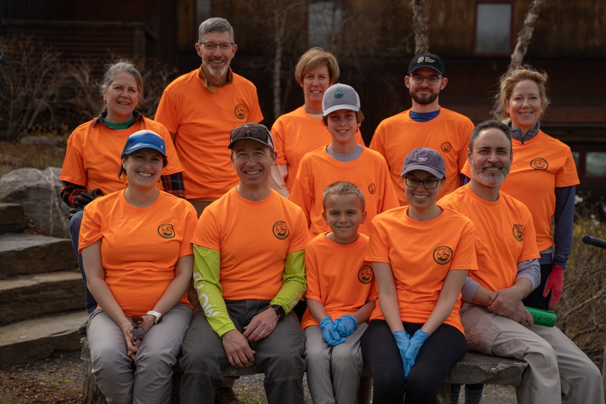 Nothing better than being out on a beautiful day in May keeping Vermont clean and green! 🗑️ #GreenUp