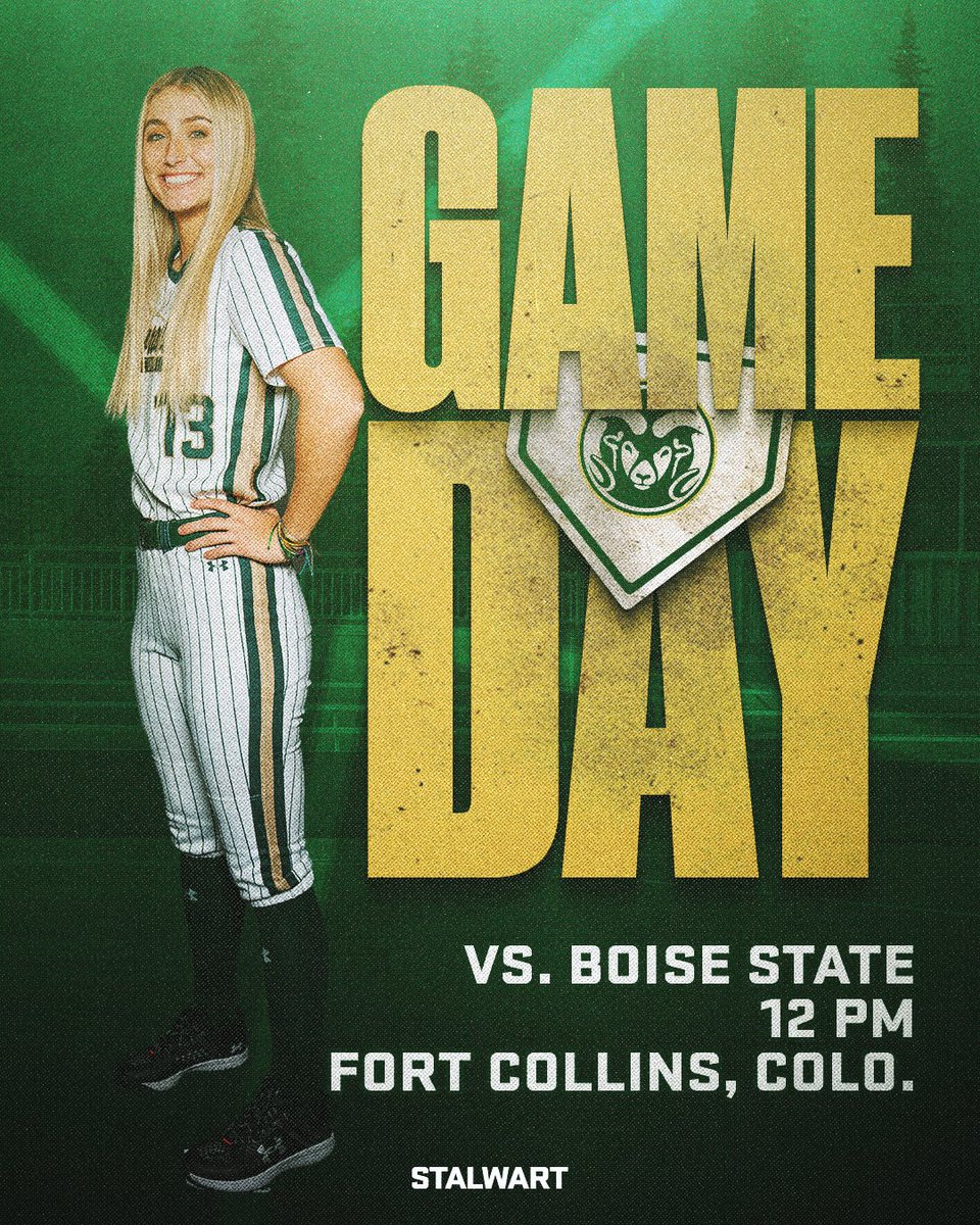 A game day for our Seniors! 💚 🆚 CSU vs. Boise State 📍Fort Collins, Colo. 🕐 12 p.m. 📈csura.ms/LiveStats 🖥️csura.ms/MWNetwork #Stalwart x #CSURams