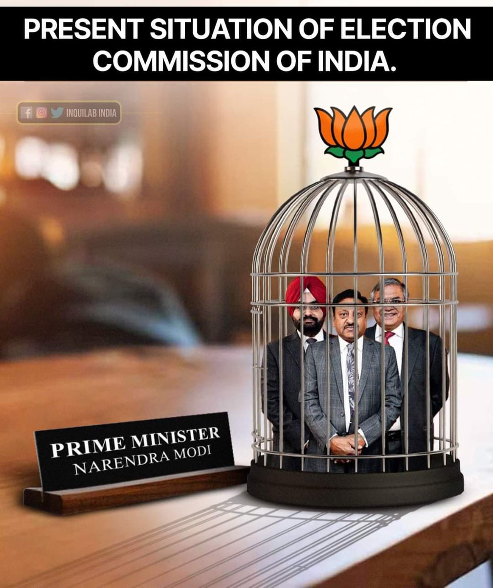 The shameless, disgrace and spineless Election Commission of India