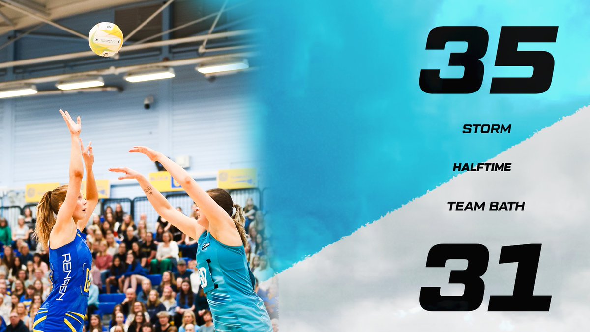 Storm take the lead going into the break ⛈️

#SurreyStorm #SeeUsNow