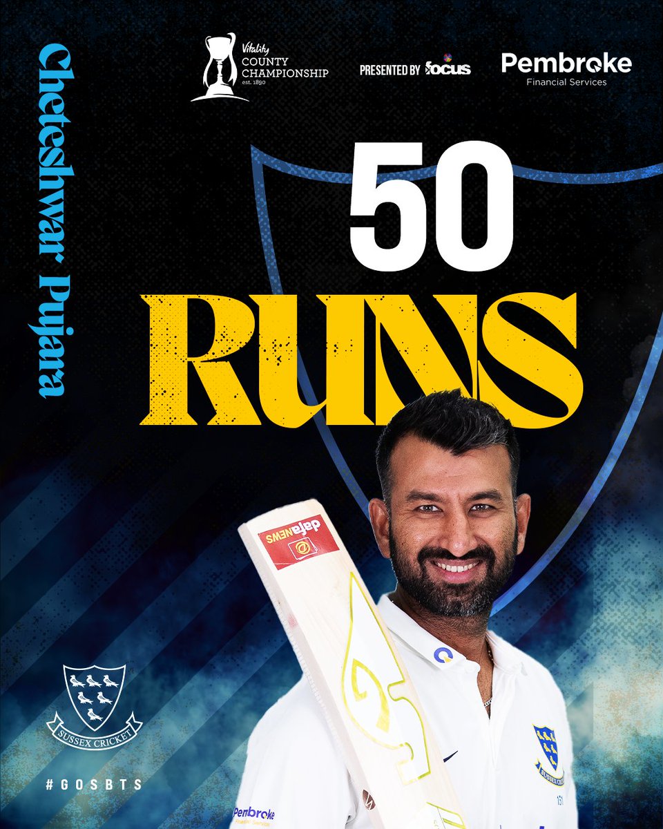 FIFTY FOR PUJARA! 🌟 [225-3] #GOSBTS