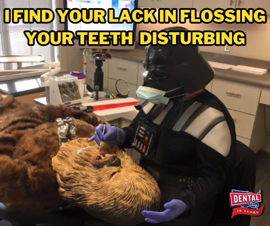 Happy Star Wars Day and as always may the force be with you! 🌌🌟

#Maythe4thBeWithYou #StarWarsDay #Dentistry #DentalHumor