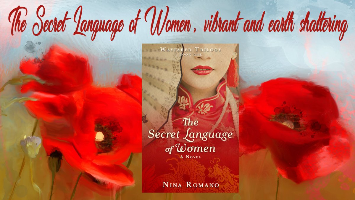 #RT @ninsthewriter 

The Secret Language of Women (Wayfarer Trilogy)

“,Rich with emotion and redolent in the history and customs of China.”

#IARTG
#booknerd
#lovetoread
#HistoricalRomance
#bestreads

amzn.to/2MQZpNC