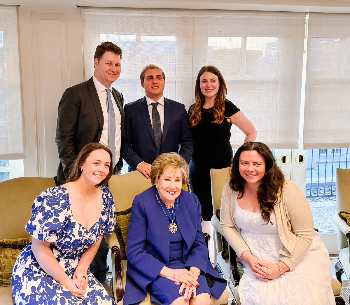 Attending yesterday evening's reception to celebrate Elizabeth Dole receiving the Presidential Medal of Freedom was a truly special experience. Elizabeth has consistently been a trailblazer in public service, dedicating her life to supporting #military families and spearheading…