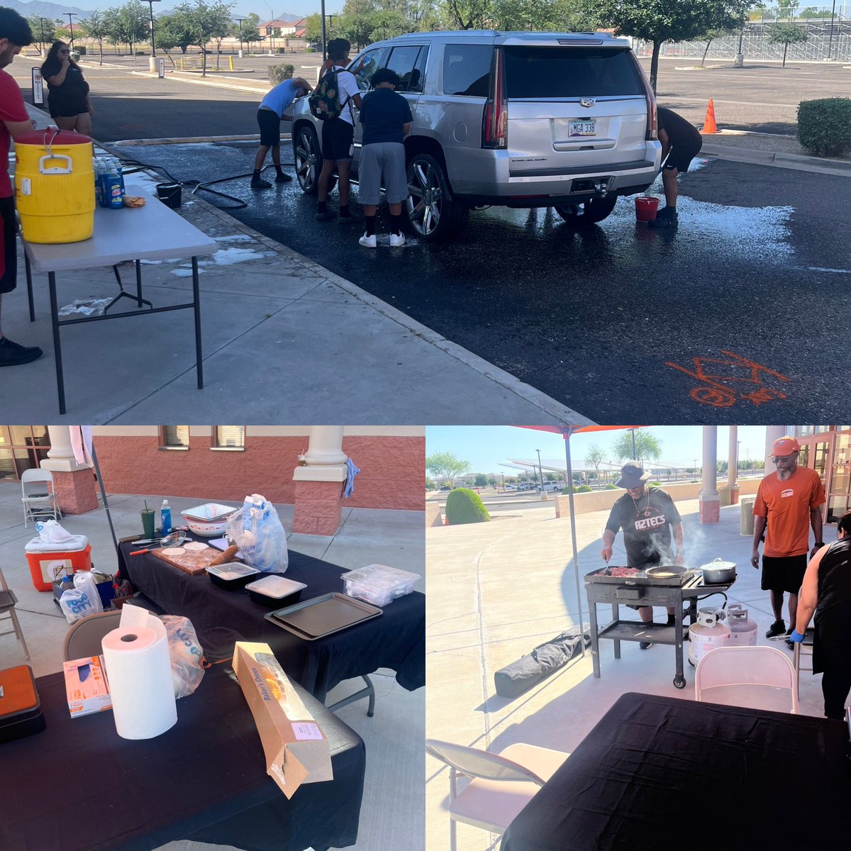 Come get Car Wash, Tacos and music !!Copper Canyon high @coppercanyon_aztecs @copperjag @ccaztec @aztecstugo @tuhsd214 9126 West Camelback Road Glendale, AZ 85305 United States