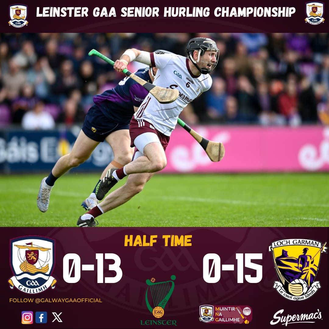 Half time in Wexford 

#riseofthetribes 
#gaillimhabú