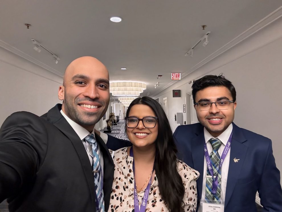 My 1️⃣st @NatPancFdn Fellows Symposium and ❤️ every second of it in the #Chicago spring 🌷

But having awesome friends to share the moment with makes things even better!

Big up to my 🔥 @ACG_EBGI co-ambassadors 🫡 @DevikaGandhiMD @Chatterjee_MD 📸

#GITwitter #MedTwitter