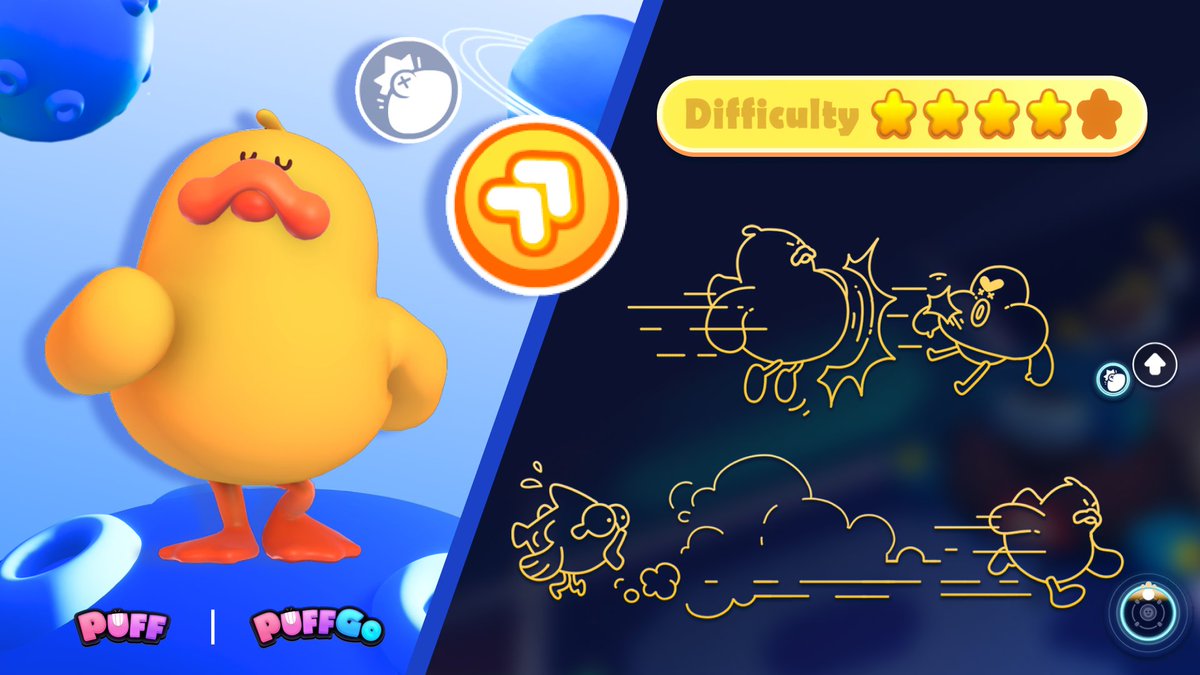 In-Game Character Skill Sets Intro #4 - Bill Duck 🦆 🥊 Belly bump - Don't underestimate the belly of an old duck! Strike ur belly to flick others away 🏃🏻‍♀️ Full throttle - Wave your hands to run as fast as you can Duck is ur helpful ally in fast-paced & multiplayer races!