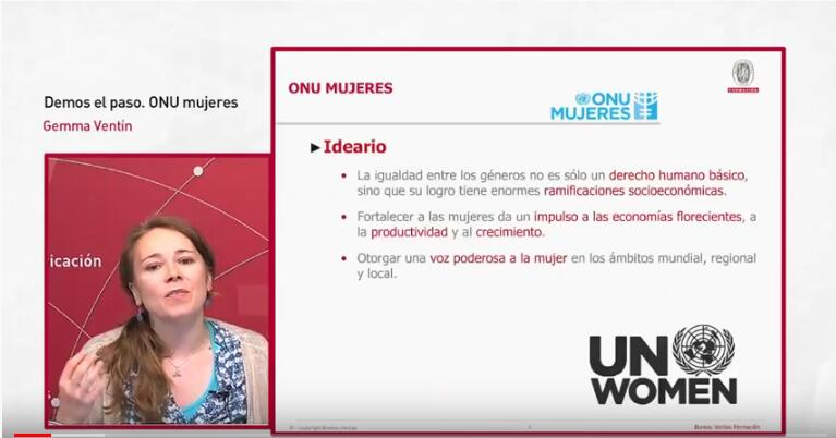 Demos el paso. ONU mujeres @ONUMujeres  #eLearning  Master Class impartida por Gemma Ventín. @gemvent #diadelamujer2020 #8marzo2020 #DiaDeLaMujer e-learning-teleformacion.blogspot.com/2020/03/demos-… #elearning #mlearning #ONU #ONUmujeres #igualdad #World #mundo #feminismo #futuro #future