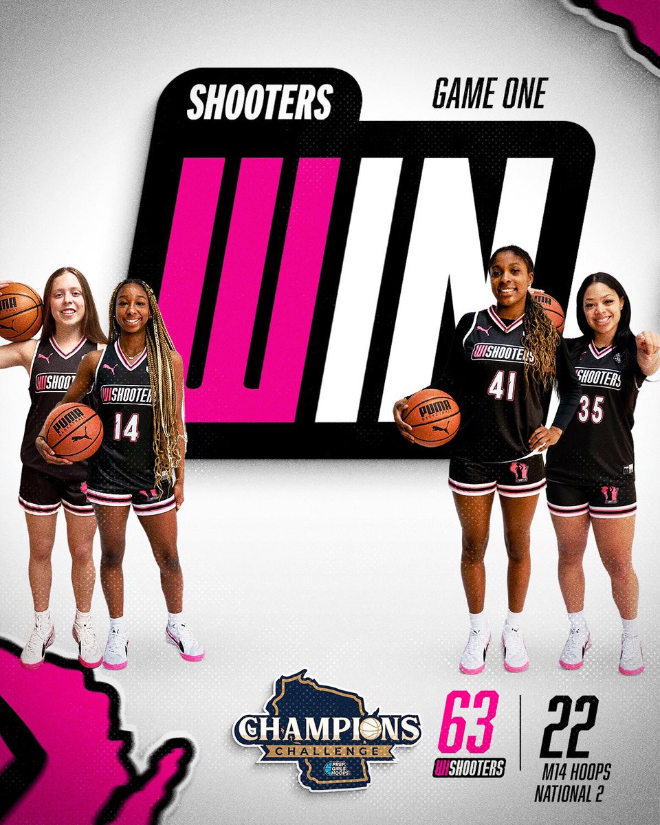 Wisconsin Lady Shooters (@wiladyshooters) on Twitter photo 2026 get the W. Great way to start the morning here at <a href="/PGHCircuit/">Prep Girls Hoops Circuit 🏀</a> Champions Challenge. #ShootersSalute 2026 get the W. Great way to start the morning here at <a href="/PGHCircuit/">Prep Girls Hoops Circuit 🏀</a> Champions Challenge. #ShootersSalute