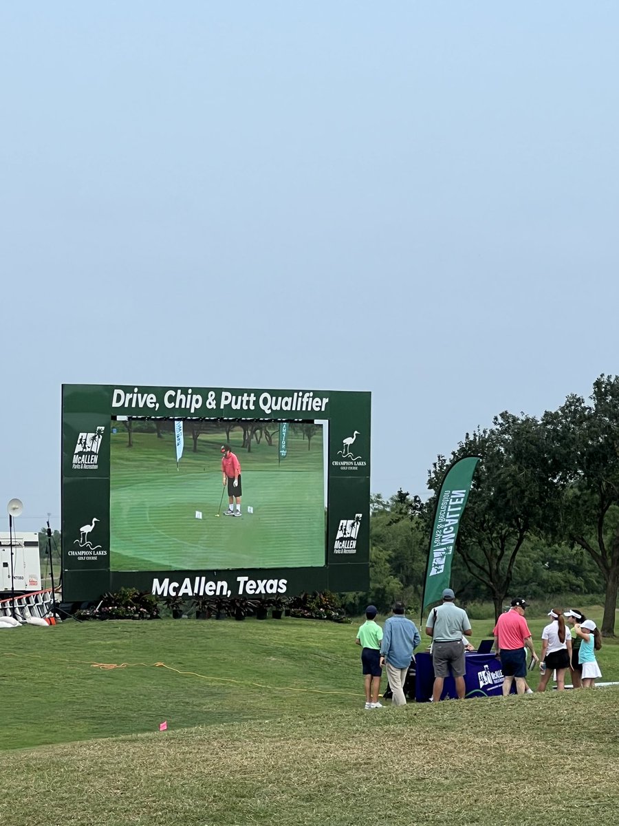 ChampionLakesGC's tweet photo. A big THANK YOU to everyone who was part of the first Drive Chip &amp; Putt ever hosted in McAllen and congratulations to all who competed; you all are all CHAMPIONS!! @CityofMcAllen @McAllenParks https://t.co/ozyxbFSPzq