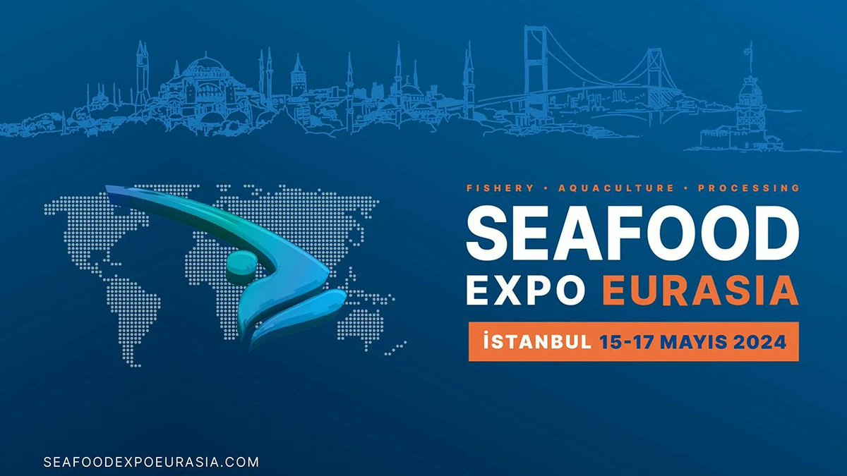 Seafood Expo Eurasia Su Ürünleri ve Balıkçılık Fuarı 15-17 Mayıs 2024 Tarihlerinde İstanbul TÜYAP'ta

@SEEurasia @suymerbir @baliktvmedya @adnankasapci @Ozdenasimsek 

Rezervasyon ve Kayıt için tıklayınız   seafoodexpoeurasia.com/tr/