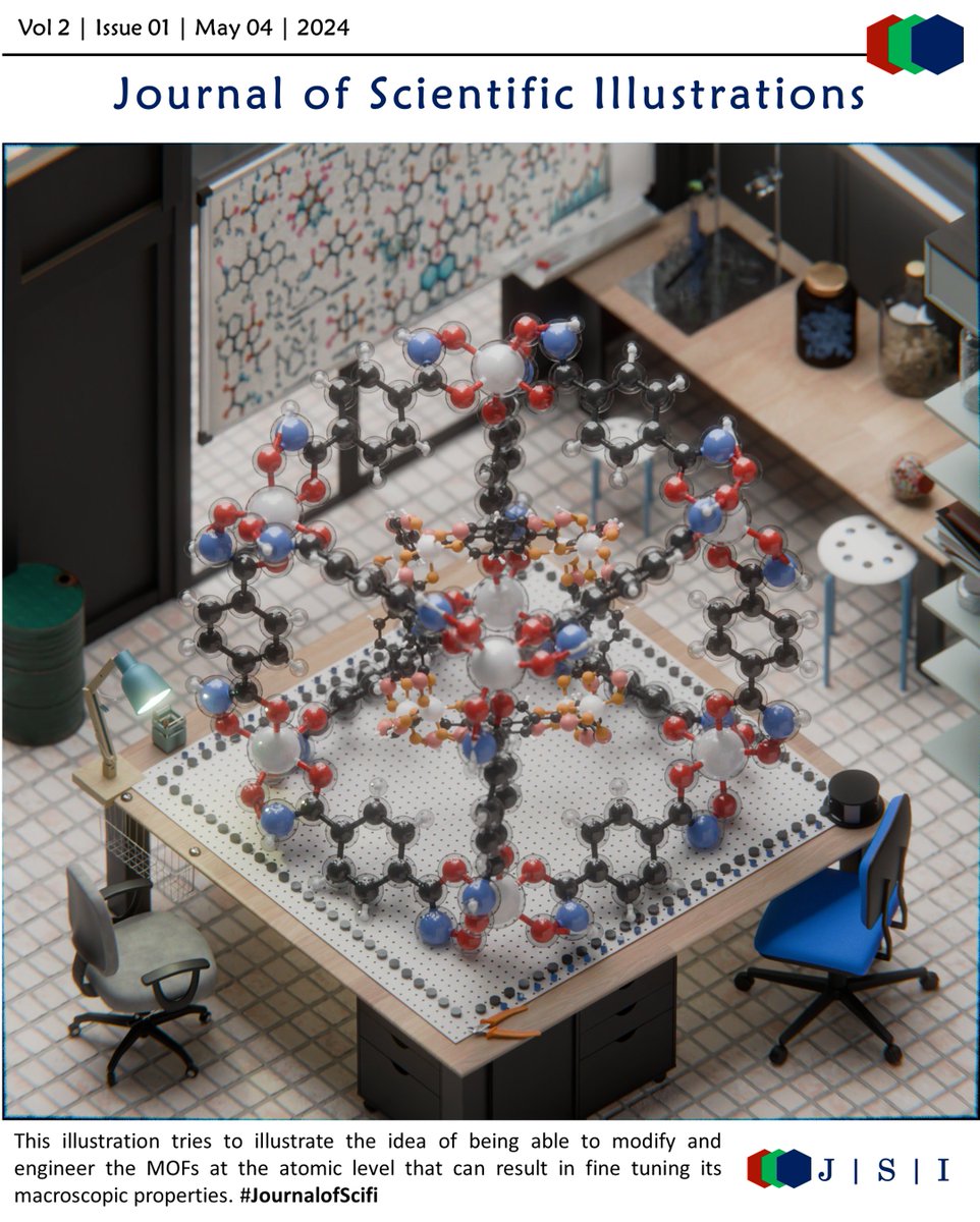 Stephen (@stephen_sci) on Twitter photo MOFs in the making - if only we could zoom into the atomic level and engineer the MOFs freely. 
#blender #3d #sciart #scientific MOFs in the making - if only we could zoom into the atomic level and engineer the MOFs freely. 
#blender #3d #sciart #scientific