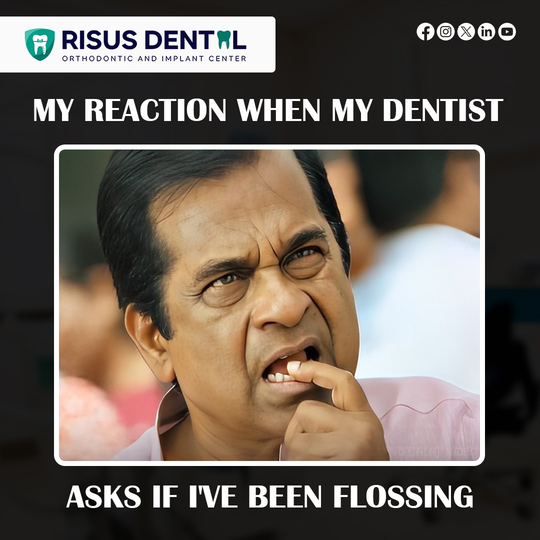 Flossing helps prevent gum disease and bad breath. Remember to floss every day, and don't forget the back teeth.
risusdentalclinic.com
#Flossing #FlossDaily #FlossYourTeeth #OralHygiene #DentalCare #TeethCleaning #HealthyGums #OralHealth #DentalTips #DentalHealth #FlossingTips