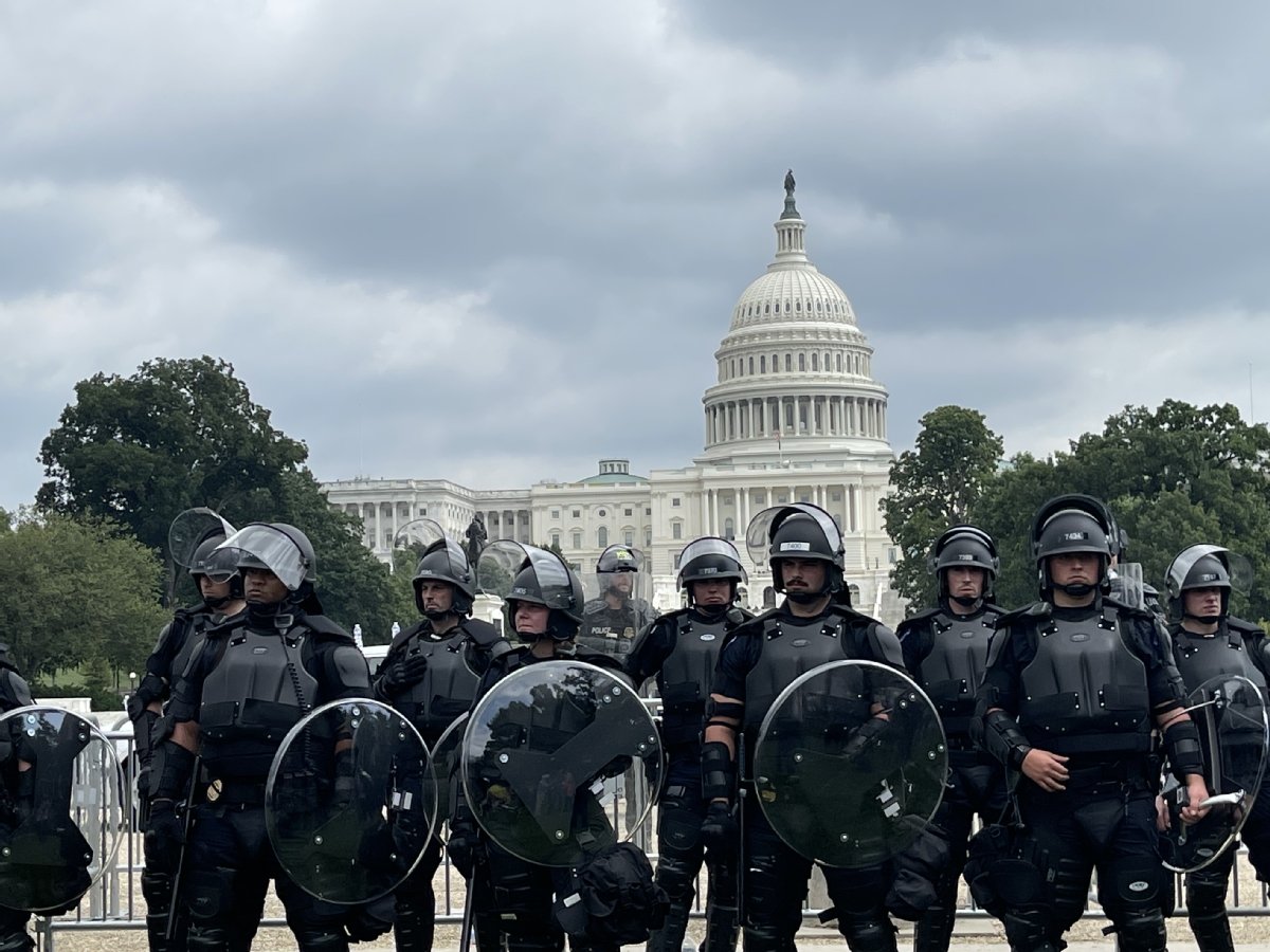 Hey @Columbia - I could just plan a #JusticeforJ6 rally next door and you will have all the security you need.