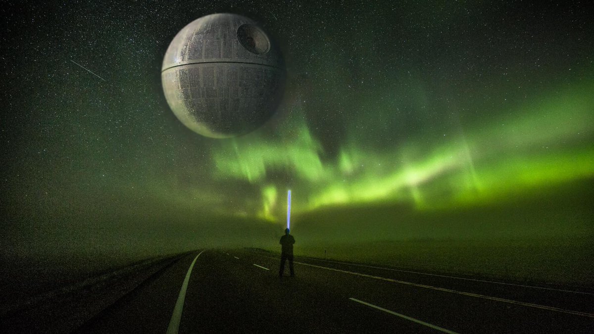 Do you ever see things in the Aurora? #May4thBeWithYou