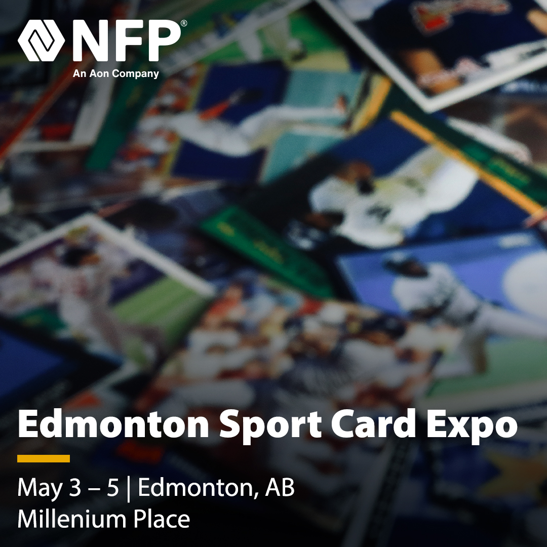 🎴 Sports card and& memorabilia collectors: Get ready for Canada’s largest sports collectables show, @sportcardexpo! 👥 Visit our experts to learn about our new sports and gaming card insurance. 👉 Learn more: sportcardexpoedmonton.com #NFP #Insurance #Memorabilia #Collectibles