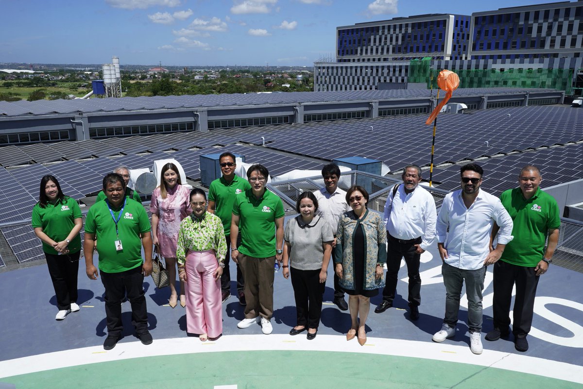 SM City Santa Rosa unveils largest SM solar photovoltaic (PV) system, leading SM Supermalls in sustainability.

Key figures championed a greener future at the April 29 press launch including SM Supermalls' President Steven Tan (3rd from left, front), Santa Rosa City Mayor Arlene…