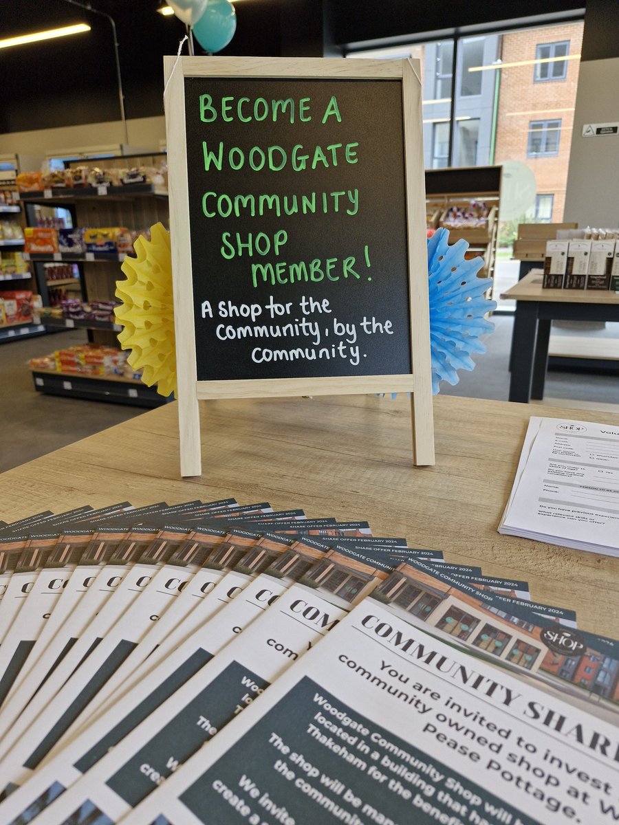 Got to love a #combiz opening! Today's event at Woodgate Community Shop, Sussex brings to life the vision of <a href="/Thakeham/">Thakeham</a> &amp; <a href="/Plunkett_UK/">Plunkett UK</a> to establish #communityowned businesses at the heart of new communities. So proud of all the volunteer committe members for getting to this point!