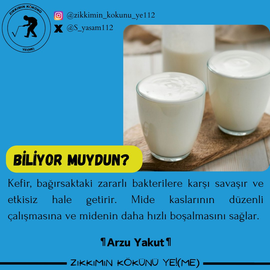 #kefir
#mutfak
#probiyotik
#saglıklıkal
#probiyotikler
#gelenekseltıp
#sağlıklıyaşam
#sağlıklıbeslenme
#koruycuhekimlik
#ilaçsızyaşıyoruz
#ilaçsızyaşammümkün
#zıkkımınkökünüyeme