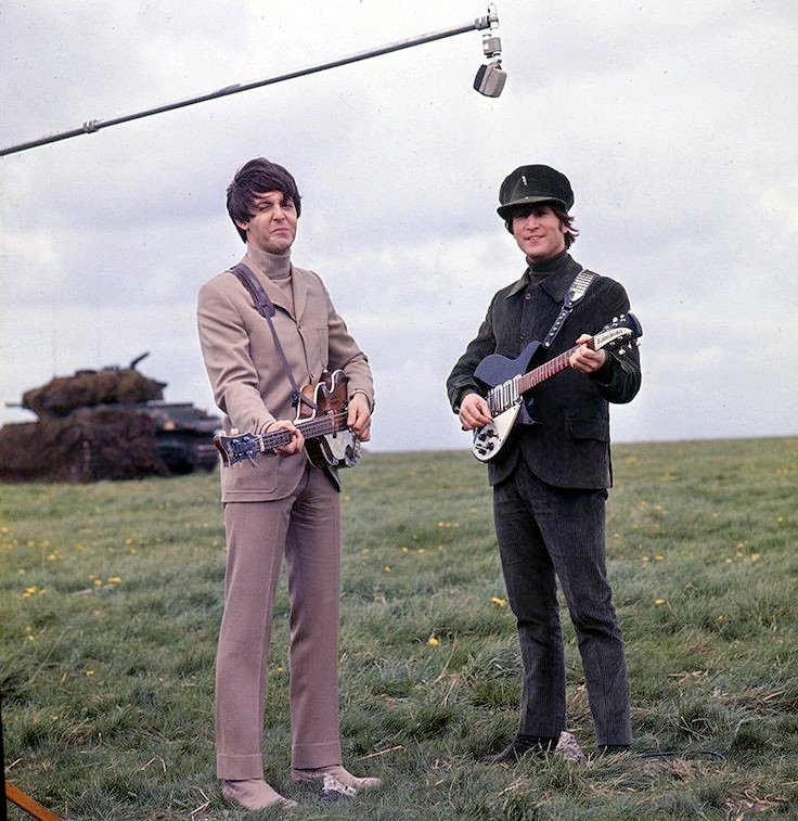 Filming Help! in Salisbury Plain on the 4th of May 1965.
#Beatles #SalisburyPlain #Beatles1965