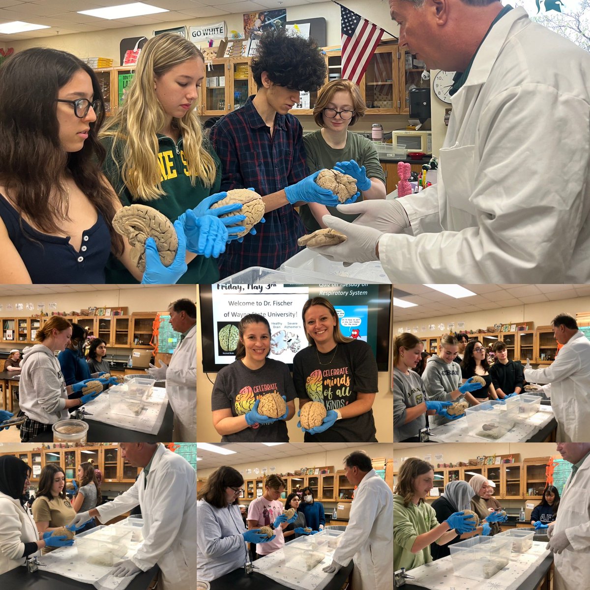 Rachel Peterson (@mrspeteyahs) on Twitter photo Thank you @DrFischerWSU for bringing in 🧠s for hands on learning sessions this week. <a href="/troy_athens/">Troy Athens High School</a> students in #Psychology #Anatomy #APPsychology and #Mentalhealth courses all attended. Learning from you is the best! <a href="/WayneStateNeuro/">Wayne State Neuroscience</a> <a href="/waynestate/">Wayne State University</a> <a href="/troyschools/">TroySchools</a> Thank you @DrFischerWSU for bringing in 🧠s for hands on learning sessions this week. <a href="/troy_athens/">Troy Athens High School</a> students in #Psychology #Anatomy #APPsychology and #Mentalhealth courses all attended. Learning from you is the best! <a href="/WayneStateNeuro/">Wayne State Neuroscience</a> <a href="/waynestate/">Wayne State University</a> <a href="/troyschools/">TroySchools</a>