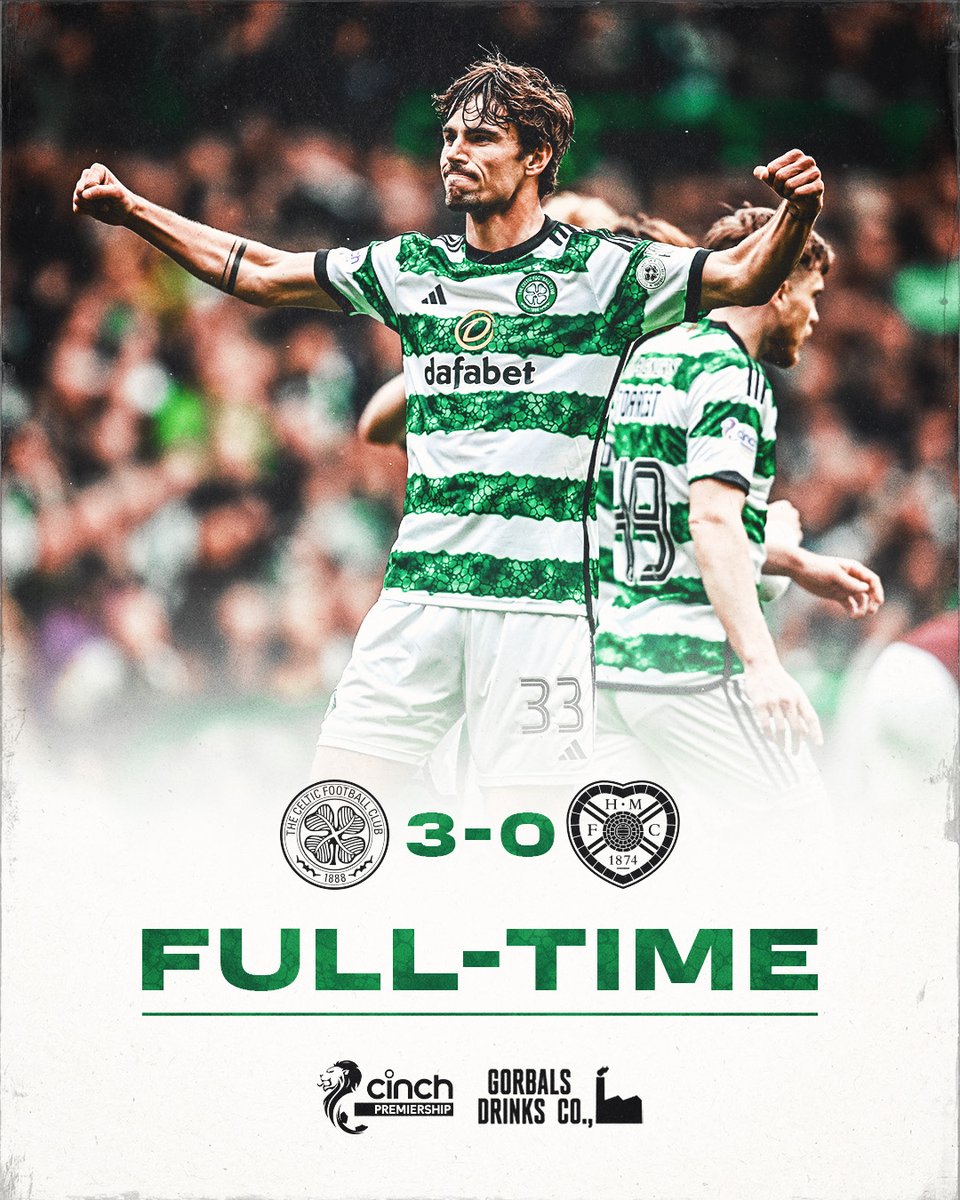 The Celts put on a show at Paradise to defeat Hearts! ✨ #CELHEA | #cinchPrem | #COYBIG🍀