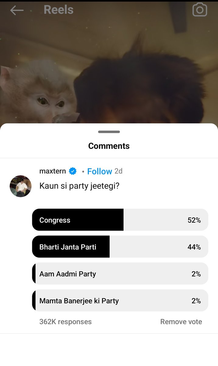 Maxtern ki poll ki ye haalat hai You know which category people follow him Mainly youth who spent most of time on phone