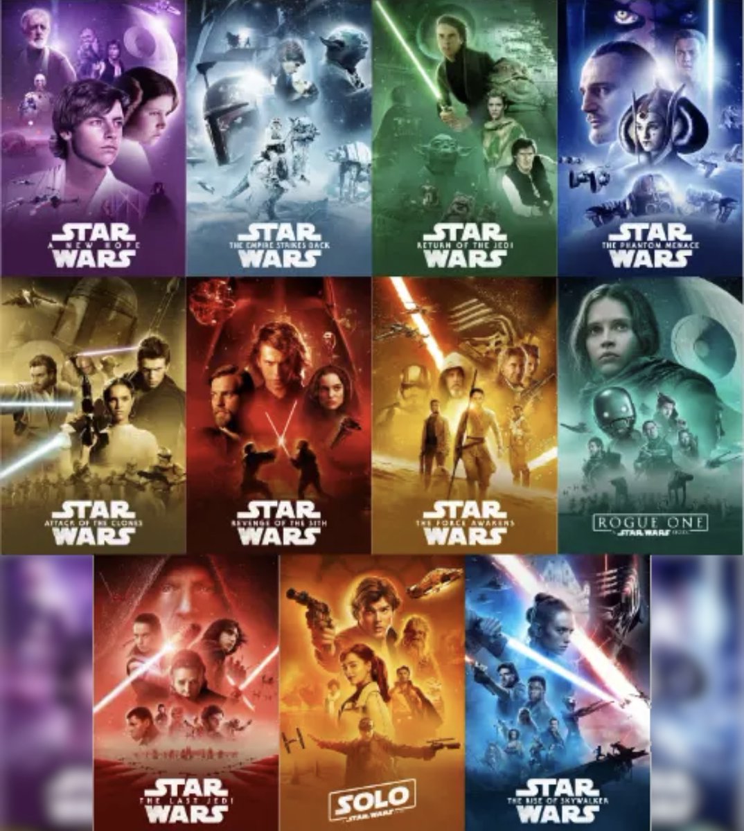 May the 4th be with you. Always. What are your 3 favorite Star Wars films?