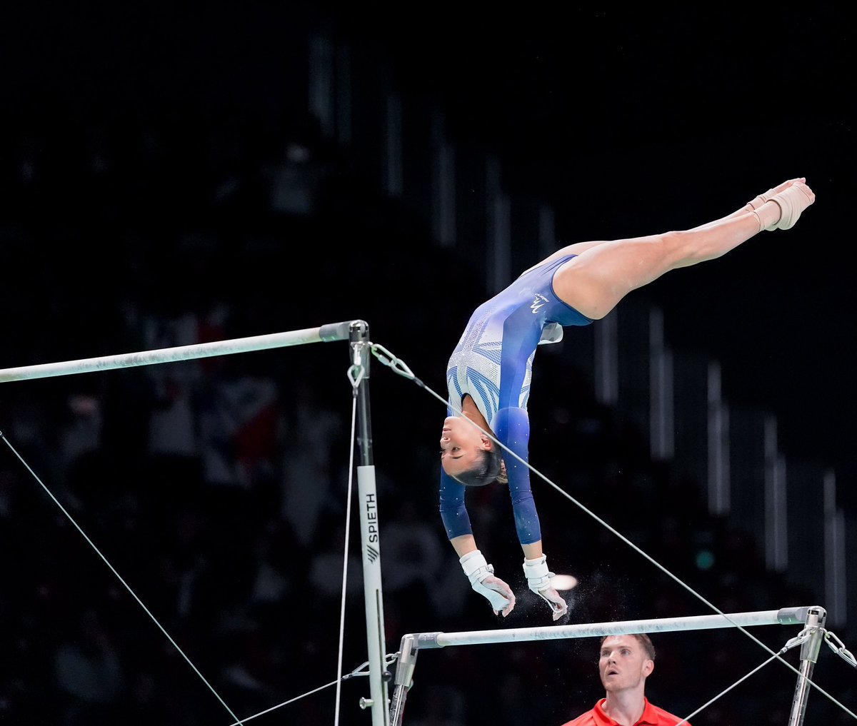 A FIRST individual European medal 🥉 Georgia-Mae Fenton takes bronze with a stunning performance in the uneven bars at #Rimini2024. @BritGymnastics