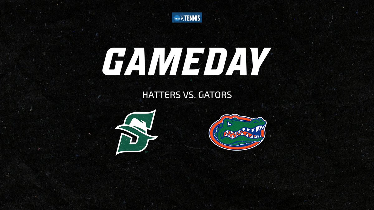 2024 Women's Tennis NCAA Tournament 🆚 Florida 📍 Gainesville, FL ⏰ 3:00PM 📊bit.ly/3JIMddA 📺bit.ly/4b1gZdL #GoHatters