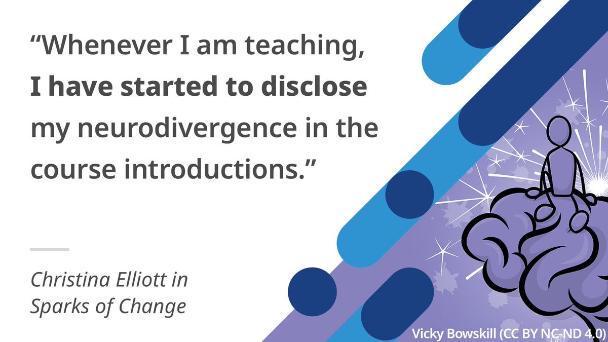 Two academics share how they spearheaded grassroots initiatives to connect and empower their neurodivergent peers and students in #SparksOfChange elifesciences.org/articles/98891…