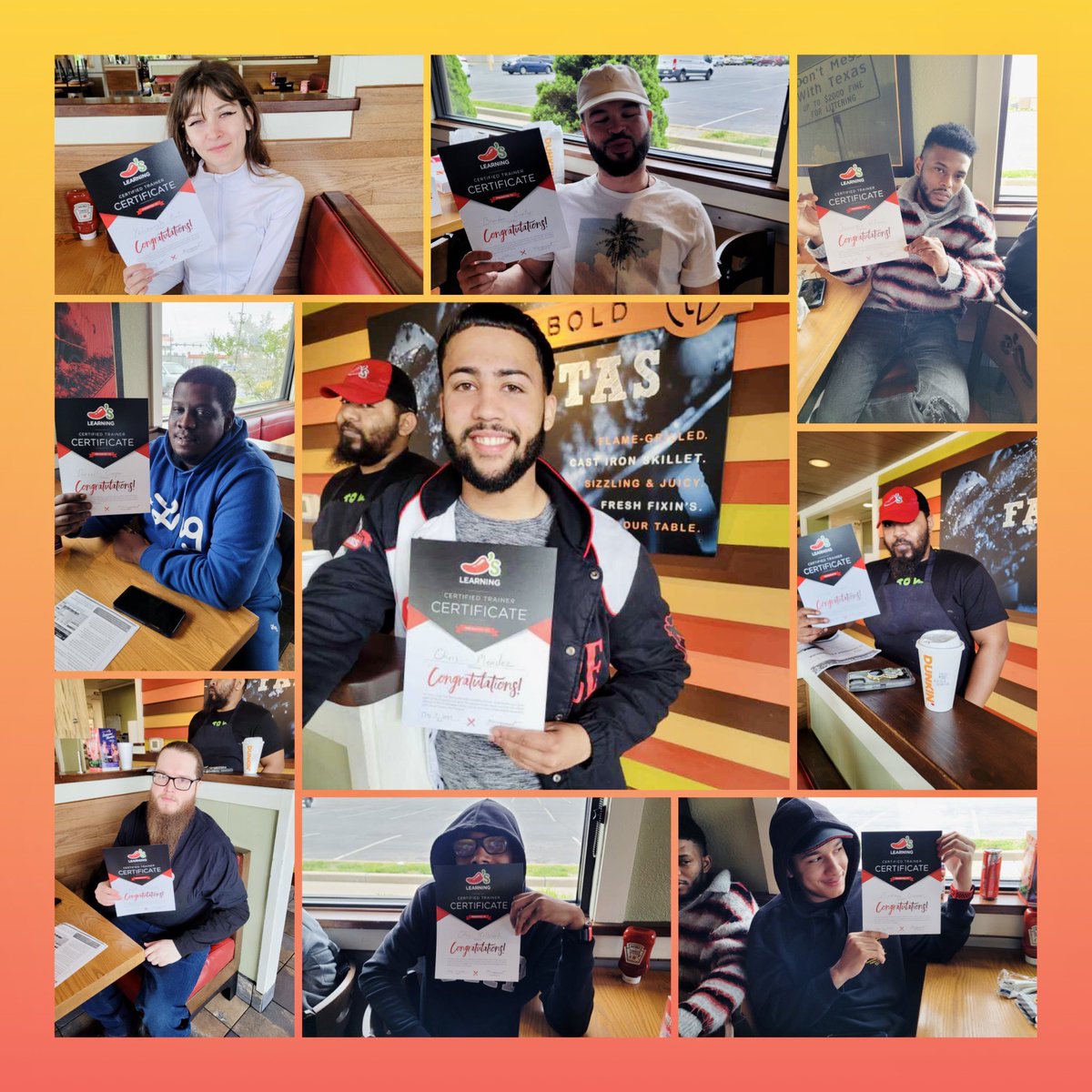 Our Certified Training Team ❤️🌶️ #trainingmatters